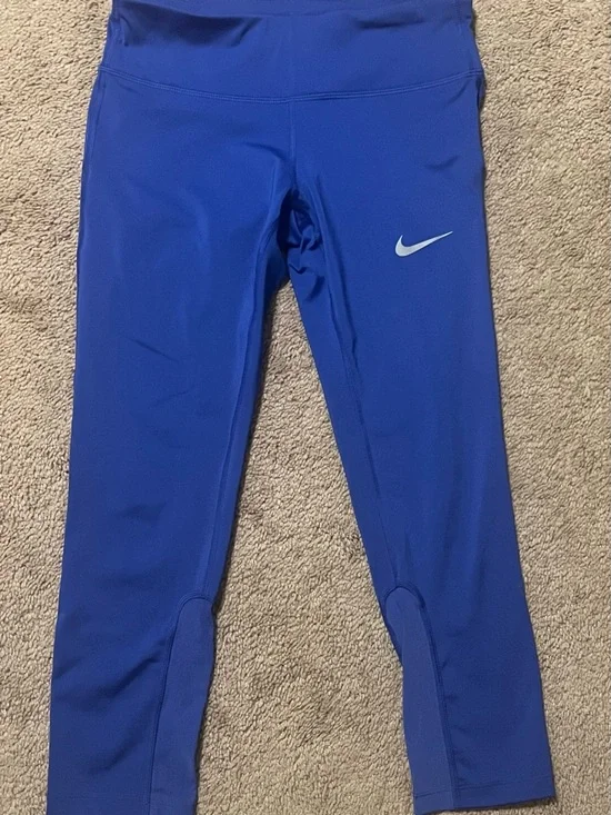 Nike Dri-FIT Blue Leggings - Picture 2 of 7